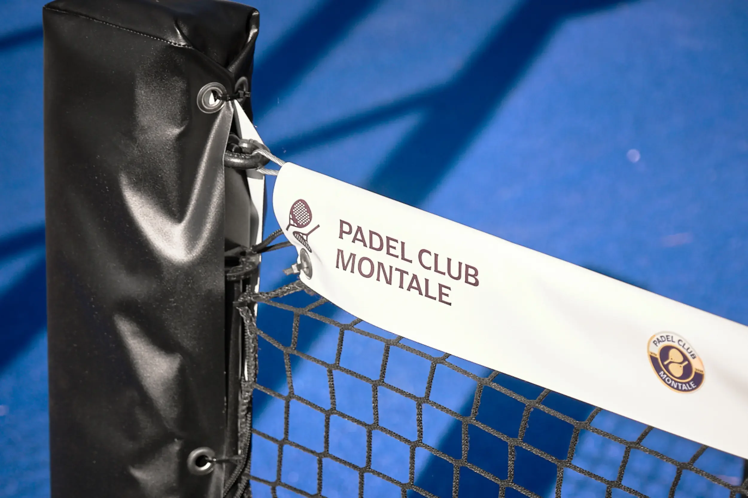 Dettaglio campo Padel club Montale – progetto Ossidiana